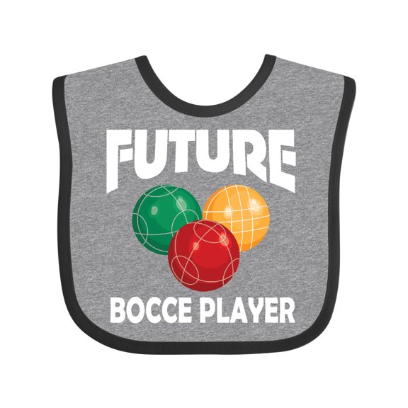Inktastic Future Bocce Player Boys or Girls Baby Bib