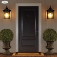 thumbnail image 6 of Solar & Electric Dual-Powered Outdoor Wall Light Black Waterproof Wall Lamp, Auto On/Off, Weatherproof for Garden, Patio, Porch (Installation Hardware Included), 6 of 8