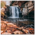 thumbnail image 1 of Picture-Tiles.com: Waterfalls Ceramic Tile Wall Mural WAL501109-66M. 36"W x 36"H using (36) 6" x 6" Ceramic Tiles-Satin Finish, 1 of 3