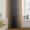 Black, variant on Beige Black Ombre Semi Sheer Curtains Drapes for Living Room, Bedroom, French Doors Window 45 Inches Long, Modern Gradient Abstract Art Rod Pocket Chiffon Curtain Drapery Voile Draperies Panel