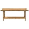 thumbnail image 7 of vidaXL Coffee Table Accent Living Room Bedroom Hallway Office Furniture Bamboo, 7 of 7