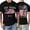 Black #12, variant on 250 Years Of Freedom Shirts for Men Crew Neck American Flag Causal Tops Short Sleeve Usa Star Stripes American Birthday Tshirts Freedom Comfy Clothes Blue XL