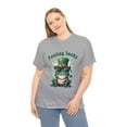 thumbnail image 4 of Feeling Lucky Frog Patrick Shirt, Shamrock Shirt, Retro Lucky ID-0216-S1NF, 4 of 10