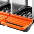 thumbnail image 3 of Chicken Nesting Boxes,3 Compartments,with Support Legs,Easy Egg Collection,Galvanized Steel&High-Strength Plastic,Roll Away Nesting Boxes for Chickens&Hens Laying Eggs,Orange, 3 of 11