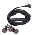 thumbnail image 3 of Wired Earphone Type C 3.5mm Noise Cancelling Headphones with Microphone for Most Smartphones and ComputersElbow 3.5mm Black Fish Scale Line, 3 of 8