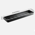 thumbnail image 2 of Corner Shower Caddy  Shower Rack Black Bathroom Shelves No Drilling Shower Caddy Stainless Steel Wall Mounted Self Adhesive for bathroom kitchen-B60cm, 2 of 4