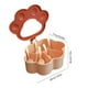 thumbnail image 3 of Caja de condimentos 5 en 1 con forma de pata de gato, organizador de especias de cocina con tapa transparente, contenedores apilables para almacenar condimentos, diseño antiderrames con múltiples com, 3 of 6