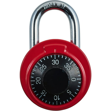 Brink's 48mm Dial Combination Padlock, Assorted (Best Lock For Gym Locker)