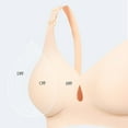 thumbnail image 6 of snilers Bras for Women No Underwire Seamless Wireless Push Up Bra Full Coverage Water Drop Bralettes Comfortable Everyday Bra, 6 of 7