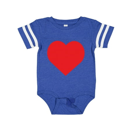 

Inktastic Red Heart Gift Baby Boy or Baby Girl Bodysuit