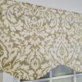thumbnail image 6 of RLF Home 100% Cotton Cambridge Provance  Fully lined Windows Rod Pocket Valance 50" x 15"  Silver, 6 of 6