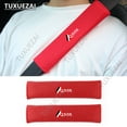 thumbnail image 3 of For Infiniti Q50S 2PCS Car Seat Belt Cover Pad Seatbelt Shoulder Strap Protector Pads Car Styling Seat Belt Cover car Accessorie, 3 of 9