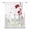 Red, variant on Red Poppy Flowers Tie Up Curtains for Window, Thermal Insulated Balloon Shade Adjustable Rod Pocket Curtains Valance Panels for Kitchen Bathroom Cafe 34 x 45 Spring Modern Abstract Floral Wood