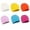 White;Yellow;Orange;Pink;Light Blue;Rose Red, variant on Hotiary 6 Pack Solid Color Cotton Baby Hats for Boys Girls Unisex,All-Seasons Soft Knit Warm Cap for 6M-2T Toddler Kids
