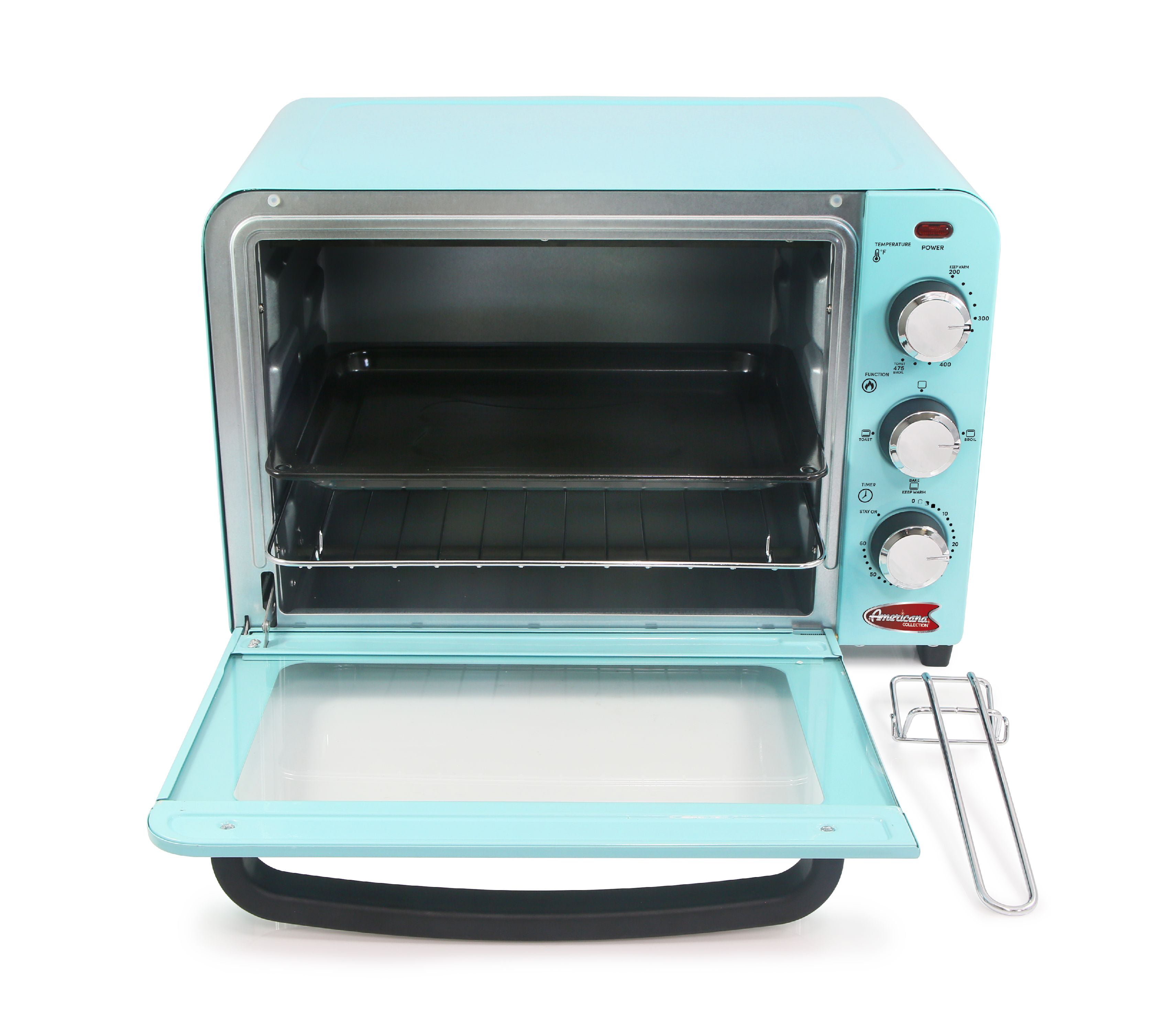RUNROTOO 1 Set toaster grill blue accessories pizza oven blue