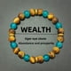 thumbnail image 2 of Ojo de Tigre Piedra Pulsera Semi Piedra Joyería El contraste de colores de oro y azul oscuro crear un accesorio llamativo y de moda., 2 of 6