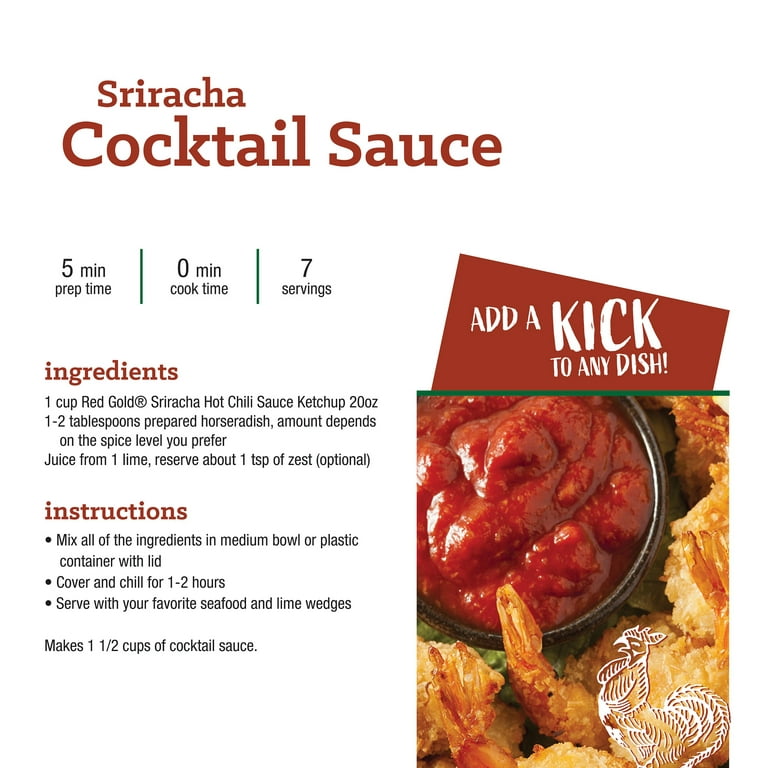Red Gold and Pop! Gourmet Foods Launch New Sriracha Sauce