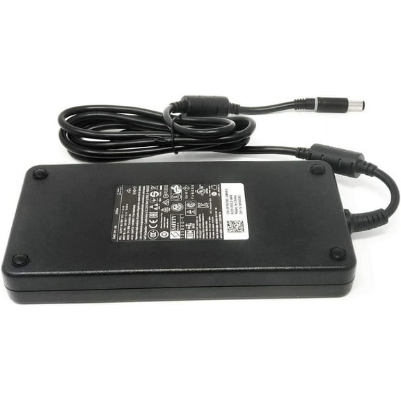 Genuine 19.5V AC DC Adapter for Dell A-lienware Area-51 M17x / M17-R1 / M17X / M17X-R3; Asus G70 / G70S / G70SG Precision M6400, M6500, M6600 Power Supply Cord Charger Cable PSU