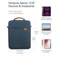 thumbnail image 2 of Funda para tablet MoKo Indigo de 12,9 pulgadas para iPad Pro y Air, 2 of 7