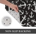 thumbnail image 6 of Pofeuu Anchor Print Flannel Doormats Rug16"x24"Rug Washable Doormats Indoor Outdoor Rugs for Layered Front Door Mats, Porch, Kitchen, Entryway, 6 of 7