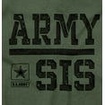 thumbnail image 2 of US Army Sis Military Star Logo Women Plus Size Sweatshirt Brisco Brands 3X, 2 of 4