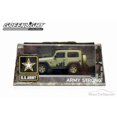 thumbnail image 3 of 2012 Jeep Wrangler U.S. Army Hard Top Light Green With Display Showcase 1/43 Diecast Model by Greenlight, 3 of 4