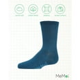 thumbnail image 6 of MeMoi Kids' Basic Cotton Blend Crew Socks, 6, Ink Blue, 6 of 12