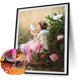thumbnail image 1 of Cuadros Decorativos 5D Kit Rhinestone Imágenes DIY Angelito Taladro Redondo Completo Pintura Diamante Wdftyju embutido en tela, 1 of 9