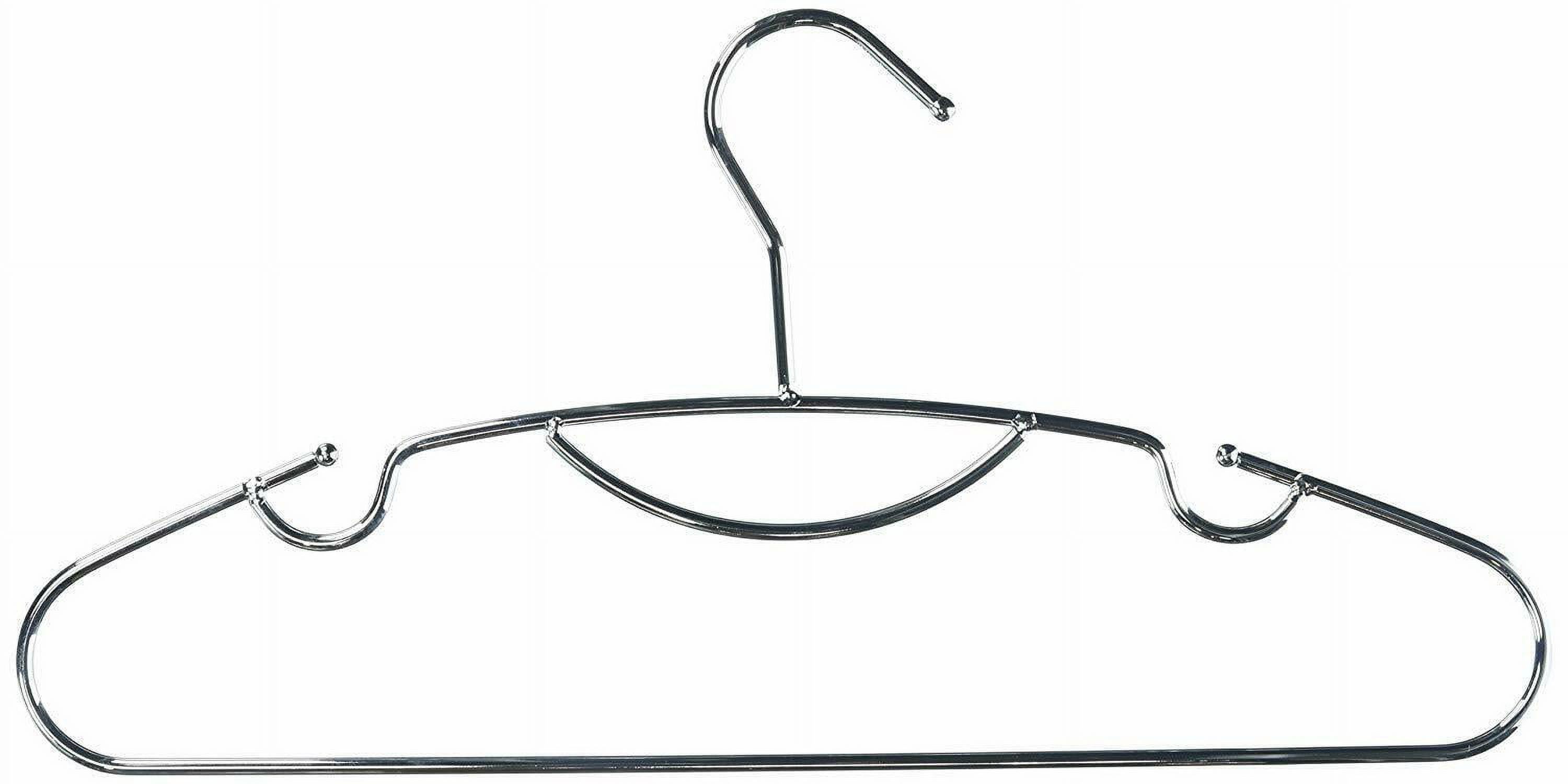 Brushed Aluminum Shirt Hanger, 16 ¼”