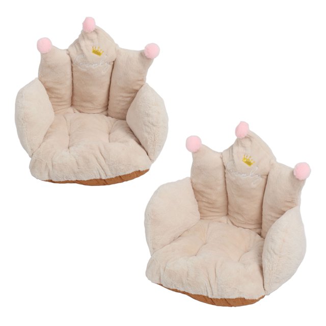 Cojín para Silla de Oficina Cojín Semicerrado con Forma de Cojín para el Suelo Cojín para sofá con Forma Kawaii para Niña ANGGREK Otros