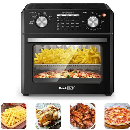 

Air Fryer Toaster Oven 10 Qt Family Size Healthy Cooking & User Friendly with Roast Tray