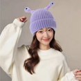 thumbnail image 3 of Cute Glowing Knit Hat Winter Warm With Built In LED Lights For And, 3 of 4