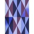 thumbnail image 1 of Ahgly Company Machine Washable Indoor Rectangle Transitional Sky Blue Area Rugs, 2' x 5', 1 of 7