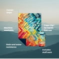 thumbnail image 2 of Rumpl Original Puffy Blanket - Warm, Water-Resistant Camping Blanket with 100% Recycled Synthetic Insulation, 52"x75", Original Puffy V1, Geo Fresh, 2 of 10