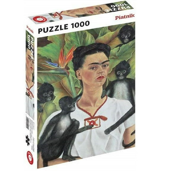 Frida Kahlo Self Portrait 1000 Piece Jigsaw Puzzle