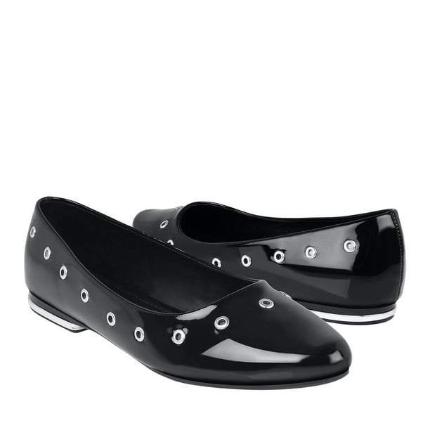 ZAPATOS CASUALES SIENA MUJER 9236 CHAROL NEGRO