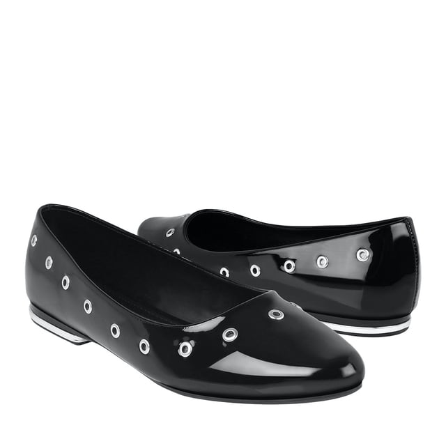 ZAPATOS CASUALES SIENA MUJER 9236 CHAROL NEGRO