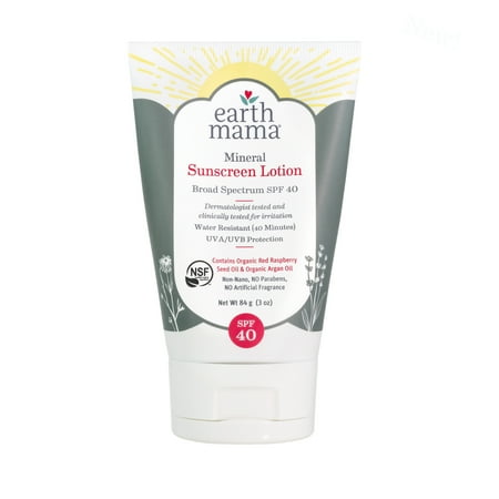 Earth Mama Mineral Sunscreen Lotion SPF 40