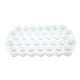 thumbnail image 1 of Billuyoard Molde de cubo de hielo de silicona grande 2 en 1 portátil Dropshipping con tapa, herramientas para hacer cubos que ahorran espacio para Herramientas y accesorios para hornear Blanco Billuyoard HA001574-03, 1 of 6
