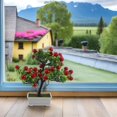thumbnail image 1 of unbranded Planta En Maceta Con Manzanas Artificiales Para De Comedor O Cocina, 1 of 8