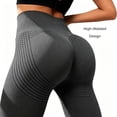 thumbnail image 2 of Vitaliaina 3D Circulation Boost Leggings, Trisoviren Cellulite Leggings, High Waisted, Hip Lifting, Quick Drying, Elastic Yoga Tight Pants, 2 of 7