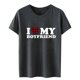 thumbnail image 4 of Gibobby Casual Playera de Manga Corta para Mujer Camiseta informal con estampado cuadros y a la moda, cómoda y manga corta con cuello redondo para mujer(Gris,XL), 4 of 5