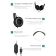 thumbnail image 6 of YIEMEEN Over Ear Headphones Delivering Clear Auditory for Online Meetings Mic, 6 of 11