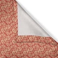 thumbnail image 5 of Ambesonne Valentine's Day Grommet Curtain, Chinese Blossoms, 50" x 84", Vermilion Beige, 5 of 6