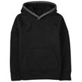 thumbnail image 2 of Boys Performance Hoodie, Black, 10/12, 2 of 2