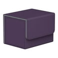 thumbnail image 2 of Sturdy Trading Card Deck Box Storage Para Transporte Protector De Tarjetas Púrpura shamjiam Estuche de baraja de cartas coleccionables, 2 of 9