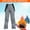 Gray, variant on Herrnalise Men's and women's snowboarding and snowboarding warm thickened ski pants White