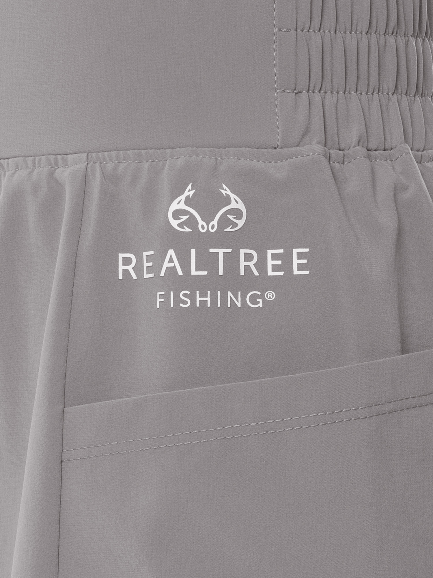 Realtree Fishing Ladies Sea Side Skort, Frost Gray, 2XL