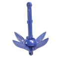 thumbnail image 4 of FUTUREORYY 1Set Foldable Anchor Blue Metal for Canoes Kayaks Paddle Boards 7.87x3.15in, 4 of 5