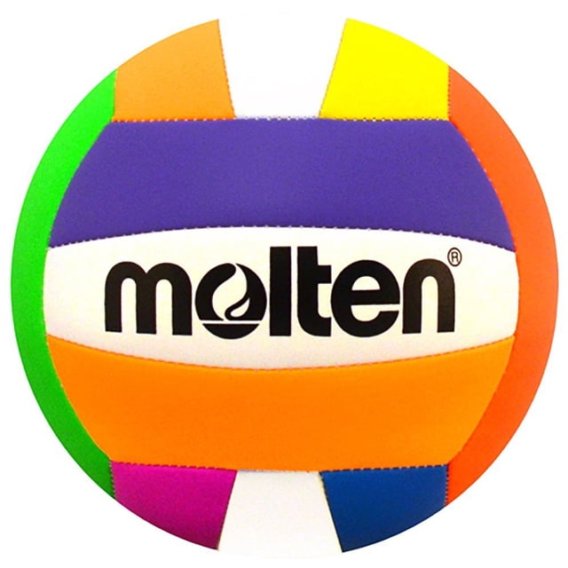 Balón de voleibol Molten MS500 Neon tamaño oficial para interior y exterior